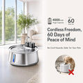 Selene Dog Water Fountain, 4.0L High-Capacity Automatic Pet Water Dispenser