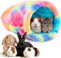 RAINFLOW Cute Guinea Pig Snuggle Sack - Fleece Small Animal Sleep Bag, Pink