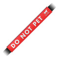 Tuff Pupper Waterproof Leash Sleeve | Fits Any Standard Size 1 Inch Wide Leash | Dual Sided Message | Durable Neoprene & Silicone | Odor & Stink Proof | Easy Secure On & Off (1 Pack, Do Not Pet)