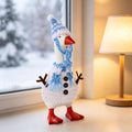 7 Inch Desk Goose Outfits Snowman Desk Goose Clothes 3Pcs Set
