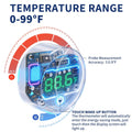 Beejo Fish Tank Magnetic Glass Cleaner with Digital Aquarium Thermometer