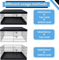 PEEKABOO Square Dog Playpen Bottom Pad for 8-Panel Pens, 48 x 48 in