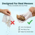 Uproot Clean Pet Grooming Gloves: Deodorizing & Grooming, 1-Month Supply