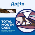 N-Bone FLOSSta Daily Dental Sticks for Dogs, SQF Certified, Natural Dog Dental Treats to Freshen Breath, Dental Chews fo