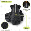 Dog Shoes for Large Small Medium Dogs Knob Breathable Dog Boots & Paw Protectors Non-Slip Dog Shoes for Hot Pavement,Rai