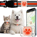 Pet GPS Tracker for Dogs & Cats - No Monthly Fee/Subscription, Free Pet Collar Included | Waterproof, Anti-Lost, Real-Time Tracking Collar | 368-Day Long Battery Life | Compatible with iOS & Android