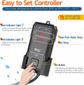 hygger 300W Aquarium Heater with Controller, Adjustable & Submersible Fish Tank Heater with Digital Display Safety Tripl