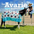 Jeffers 1200D Standard Neck Horse Turnout Blanket, 240G, 81" - The Avarie