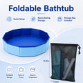 Bearded Dragon Pool with Water Fountain Flow Valve, Electric Reptile Tub