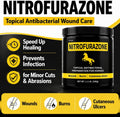 Nitrofurazone for Horses, for Infections of Wounds, Burns & Ulcers, 1.1 lb