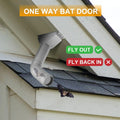 Briidea One-Way Exclusion Tube for Small Animal – Humane Outdoor Exit Solution for Attics, Vents, Wall Gaps
