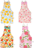 4 Pcs Parrot Diaper Reusable Pet Bird Diapers Parrot Flight Suit with Waterproof Inner Layer Adjustable Parakeet Diaper 