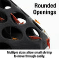 3Pcs Shrimp Cave for Fish Tank, Non-Floating Aquarium Hideout for Cherry and Dwarf Shrimp, Shrimp Tank Accessories for P