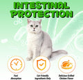 NBTREKTIE Cat Constipation Relief - Natural Laxative with 6 Probiotics Stool Softener, Digestive Support for Hairball Relief & Bowel Movement, Promotes Digestive Health, 2 fl oz (2 PCS)