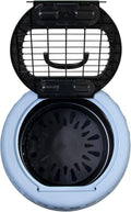 Petmate Get-A-Round Kennel for Cats, up to 20 Pounds, Blue, 19 Inches Wide