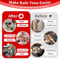 Agape Heavy Duty Dog Bath Suction Cup with Grooming Restraint Leash
