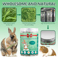 YIXUND Timothy Hay Sticks Treats for Rabbits & Other Small Pets - 40pcs Natural Handmade Chew Toys