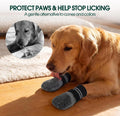 Kuoser Anti Slip Dog Socks with Double-Sided Grippers for Hardwood Floors