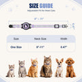 AirTag Cat Collar with Waterproof Holder for Cats and Kittens