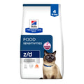 Hill's Prescription Diet z/d Skin/Food Sensitivities Dry Cat Food, Hydrolyzed Chicken, 4 lb. Bag