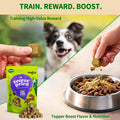 MAJOR PETS Freeze Dried Beef Liver Dog Treats - Single Ingredient - No Preservatives & High Protein - Grain Free - Premium Training Treats & Meal Topper - Made and Sourced in the USA - 3.5 oz