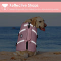AOFITEE Dog Life Jacket High Buoyancy Small Dog Life Vest for Swimming, S