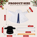 23 Inch Porch Goose Christmas Outfits For Garden Patio Vacation Decor