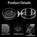 Shrimp Feeding Dish with Suction Cup, Fish Tank Feeder Dishes