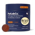 PetLab Co. Allergy & Immune Probiotics for Dogs, Support Seasonal Allergies, Gut & Digestive Health - Pork Flavor - 30 Soft Chews - Packaging May Vary