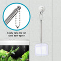 4 PCS Fish Tank Shrimp Net Extendable Handle, Aquarium Stainless Steel Small Fishing Net with Adjustable Handle Fishtank