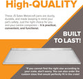 Metal Dog Crate & Kennel Replacement Tray/Pan, Galvanized, 41.0x27.4 in
