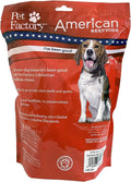 Pet Factory American Beefhide 3-4" Donuts Dog Chew Treats - Natural Flavor, 8 Count/1 Pack