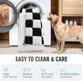 ROUWINNE Backseat Dog Bed Non-Slip, Dog Bed for Car Back Seat Soft and Comfortable, Back Seat Pet Bed Mat for Travel, Pet Car Blanket for Backseat Extender and Seat Covers Checkered (51”X 23.5”)