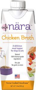 Café Nara Chicken Bone Broth, Topper for Dogs & Cats - 17.6 oz, 1 pack