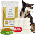 Healthy Dogma Allergy-Sensitive Dog Food & Natural Chews Bundle: PetMix Dehydrated Dog Food (Chicken Dinner, 2 lbs) + Lo