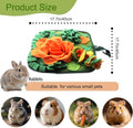Rabbit Foraging Mat Bunny Snuffle Mat for Small Animal Puzzle Toy