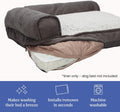 4Knines Dog Bed Cover - Waterproof Heavy‑Duty Zippered Liner, Large