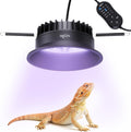SEAOURA UVB Light for Reptiles with Dimming (Black)