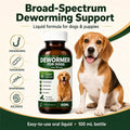 Dewormer for Dogs, Dog Dewormer Liquid, Safe for 6 Weeks and Older