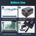 fishkeeper Submersible Fish Tank Light with Air Bubble Hole, for 49"+ Tank