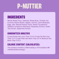 Wellness Old Mother Hubbard Classic P-Nuttier Dog Biscuits, Natural Training Treats, Peanut Butter Flavor, Large Size, 6