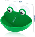 Pensino Frog Habitat Frog Dish Holder with Suction Cups, Cute Frog Terrarium Decor Fish Tank Decoration for Tree Frog To