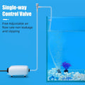 AQUANEAT Aquarium Control Valve 20PCS,Fish Tank 2 way Valves for 3/16" Airline Tubing, Plastic Air Regulator, for Aquari