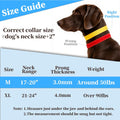 Comfort Dog Collar, Stainless Steel Collar with Quick Release Buckle, Adjustable Comfort Tip with Nylon Cover for Small 