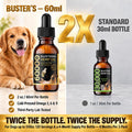 Buster's Hemp Oil for Dogs & Cats, Calm, Joint, Coat, 2-Pack 60ml