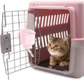 Pet Water Bottle for Cage Crate - 17oz No Drip BPA Free Water Dispenser for Small Animal Rabbit Guinea Pig Chinchilla Fe