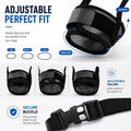 Dog Muzzle, Soft Air Mesh Muzzles for Large Sized Dogs, Breathable Dog Mussels for Scavenging Biting Licking & Barking, 