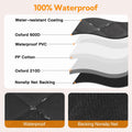 Kytely Dog Car Seat Cover for Back Seat, Waterproof Hammock for Car&SUV