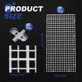 uxcell 4pcs Aquarium Fish Tank Divider 12x6 Crate Light Diffuser