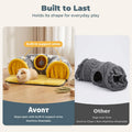 Avont Guinea Pig Tunnel, Small Animal Hideaway Tube Toy